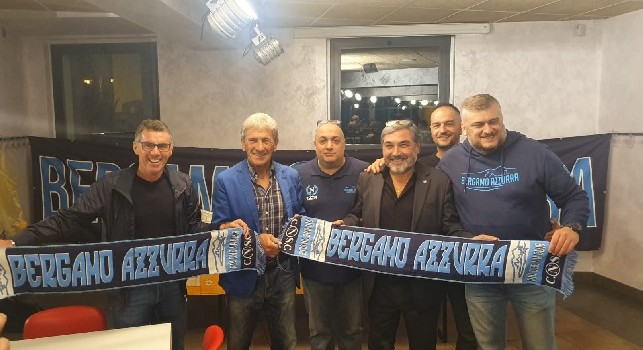 Club Napoli Bergamo Azzurra, serata all'insegna di Maradona con due grandi ospiti [FOTO CN24]