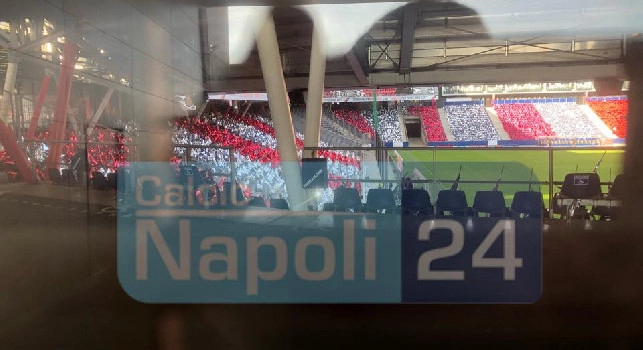 Salisburgo-Napoli, Cdm: la Red Bull Arena ha pronta la coreografia, bandiere rosse e argento