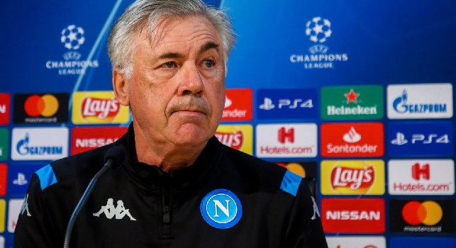 Carlo Ancelotti conferenza Liverpool-Napoli