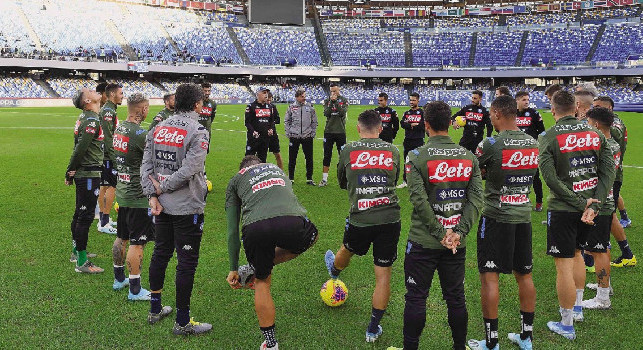 Comunicato ufficiale SSC Napoli: Squadra in ritiro da mercoledì per preparare la gara contro l'Udinese