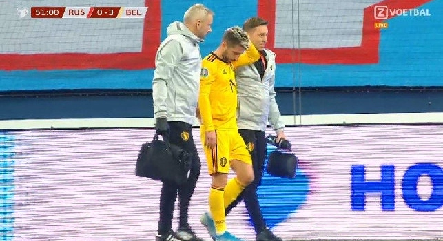 Mertens tranquillizza i tifosi: Fortunatamente sto bene, martedì sarò di nuovo pronto! [FOTO]