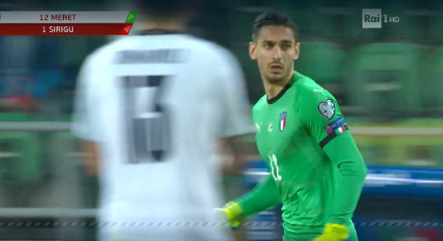 Italia-Armenia, sul 7-0 arriva l'esordio di Alex Meret in maglia azzurra! [FOTO]