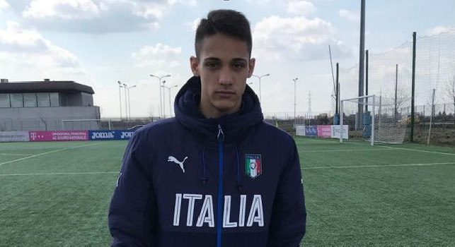 Italia Under 17, prima chiamata per l'attaccante Umile del Napoli