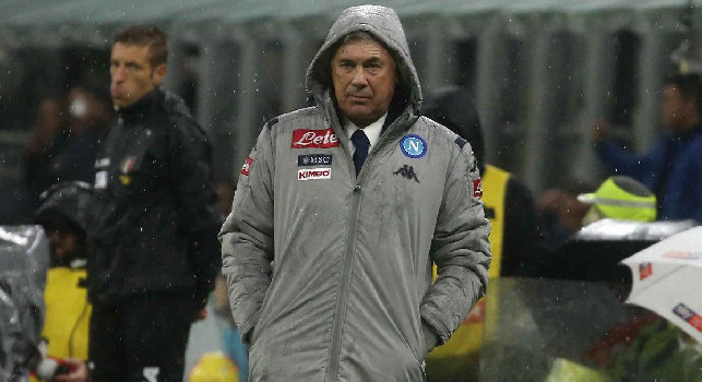Carlo Ancelotti, allenatore del Napoli