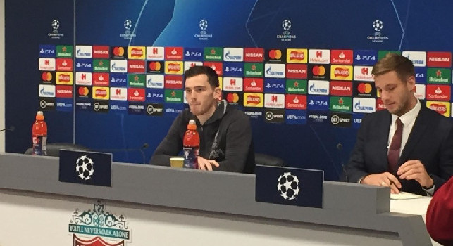 Liverpool, Robertson: Vogliamo battere il Napoli! Gli azzurri hanno un allenatore top e una grande squadra [VIDEO CN24]
