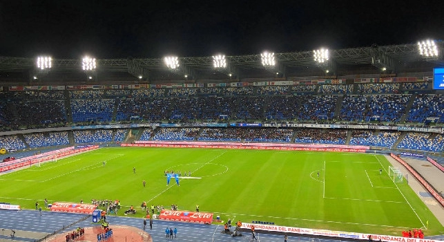 Napoli-Bologna per pochi tifosi: spettatori e incasso