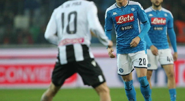 Zielinski rimette la gara in parità al 69': Udinese punito dalla legge dell'ex