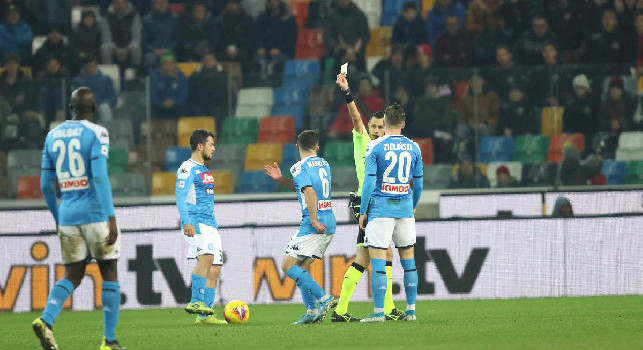 Udinese-Napoli, la moviola di Gazzetta: Mario Rui tocca di petto, ma la protesta è troppo veemente