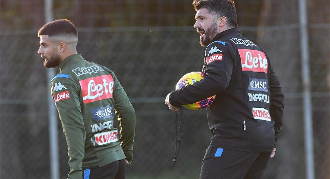 Insigne tra i più sollecitati da Gattuso! Gazzetta racconta il primo allenamento del nuovo allenatore del Napoli