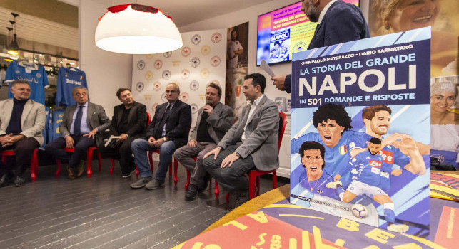 Presentazione Libro La storia del grande Napoli in 501 domande e risposte [FOTOGALLERY & VIDEO]