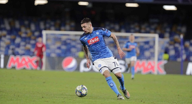 Gianluca Gaetano, centrocampista del Napoli