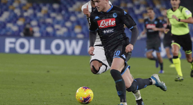 Il Napoli di Gattuso corre di più, dati confortanti nel match contro il Parma