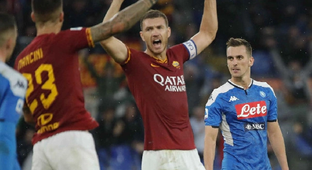 Esami alle ginocchia superati per Milik, Dzeko convocato dalla Roma: operazioni rinviate