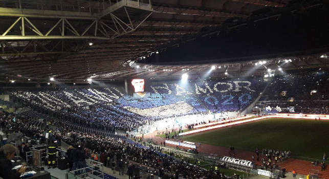 Olimpico, la Lazio festeggia i 120 anni prima del match col Napoli [FOTO]