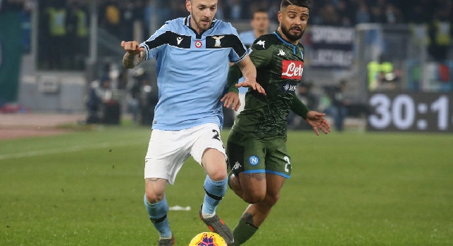 Lazio, Lazzari al sito ufficiale: Non era facile battere questo Napoli, abbiamo gioito nello spogliatoio