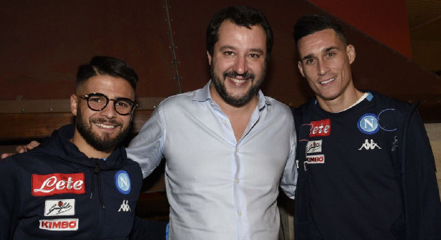 Salvini: Non ci penso neanche a tifare Inter in Champions, non mi viene neanche da dire auguri!