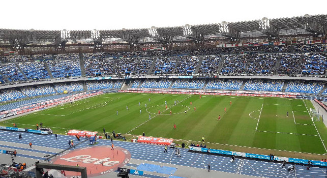 Il Roma - Al San Paolo meno di 15mila per il Perugia: una magra consolazione che ha evitato il deserto