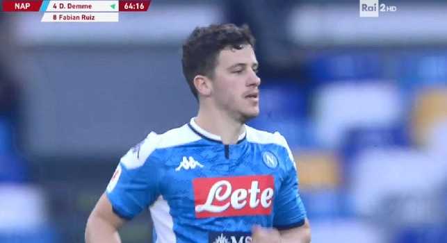 Esordio di Demme con la maglia azzurra, il Napoli: Benvenuto a casa Diego! [FOTO]