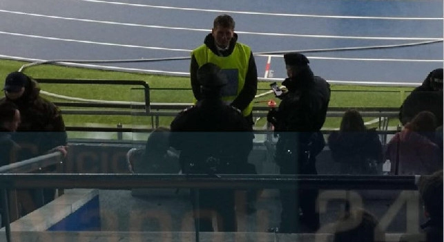 Napoli-Fiorentina, presenti carabinieri in Curva A [FOTO CN24]