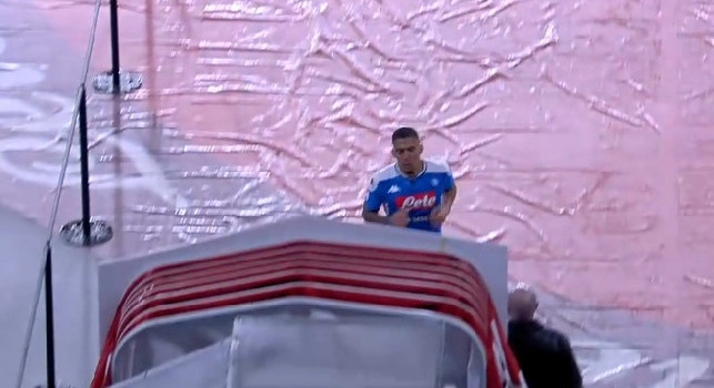Napoli-Fiorentina 0-1, Demme prende il posto di Allan: il brasiliano <i>scappa</i> negli spogliatoi