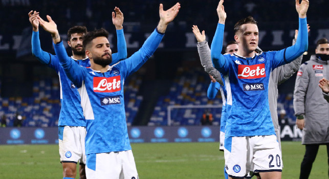 Napoli-Lazio 1-0: dalla rete di Insigne all'esultanza sotto la Curva B, gli azzurri battono Inzaghi e accedono alle Semifinali di Coppa Italia [FOTOGALLERY CN24]