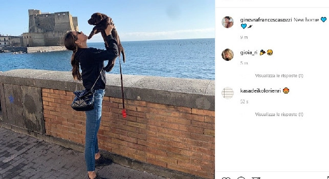Politano, la compagna Ginevra posta una foto a Napoli: New home [FOTO]
