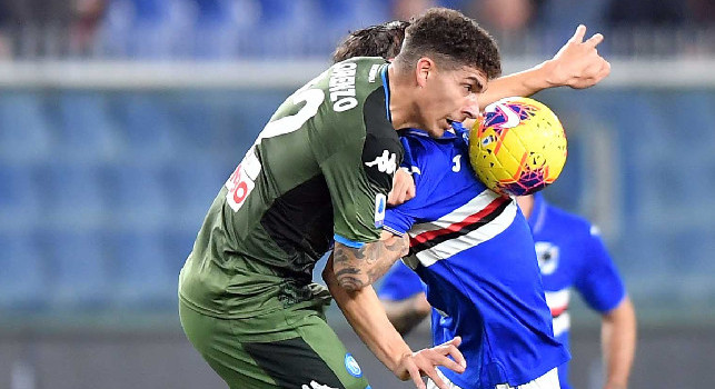Il Napoli sbanca Genova, Di Lorenzo su Instagram: Stamm' turnanne