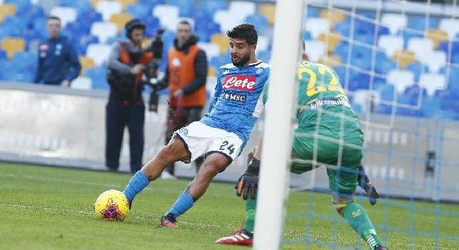 Gattuso esaurisce i cambi: fuori Insigne al 76', dentro Lozano