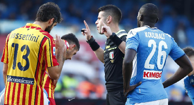 Arbitro Napoli-Sassuolo, fischia Giua: Chiffi al Var, tutte le designazioni della seconda giornata