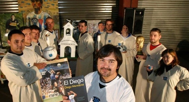 La Chiesa di Maradona, il fondatore: Messi &egrave; la speranza attuale, al San Paolo capir&agrave; il potere di Diego contro il Nord
