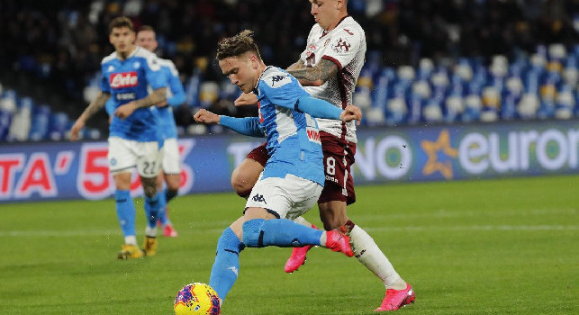 Piotr Zielinski, centrocampista del Napoli