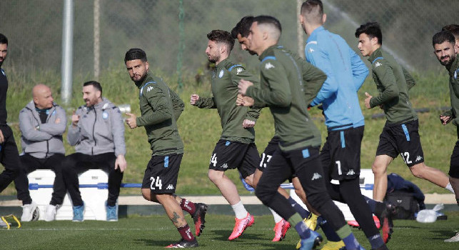 Cronache di Napoli: i calciatori del Napoli vogliono regalare la Coppa Italia a Gattuso, sono a disposizione per tentare l'assalto al trofeo