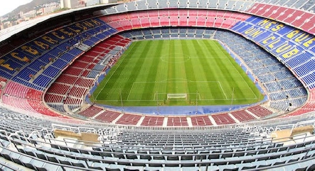 Liga, Camp Nou di Barcellona
