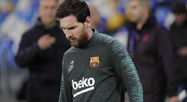 Barcellona, Messi lavora solo in palestra: fastidio al soleo per lui