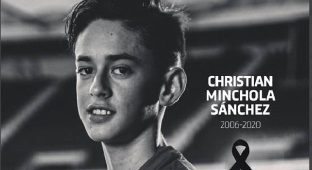 Atletico Madrid in lutto, muore a soli 14 anni l'attaccante delle giovanili Minchola