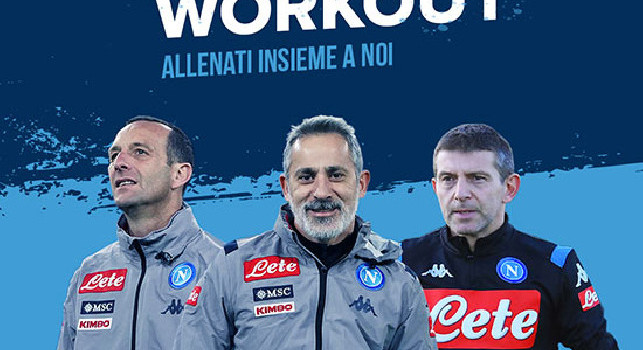 La SSC Napoli e lo staff di Gattuso prepara lezioni video di wellness per i tifosi azzurri: i dettagli