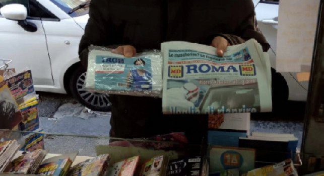 Il Roma e l'iniziativa mascherine-regalo: Ci &egrave; stato consegnato un numero cinque volte inferiore di dispositivi, verso di noi massacro ingeneroso