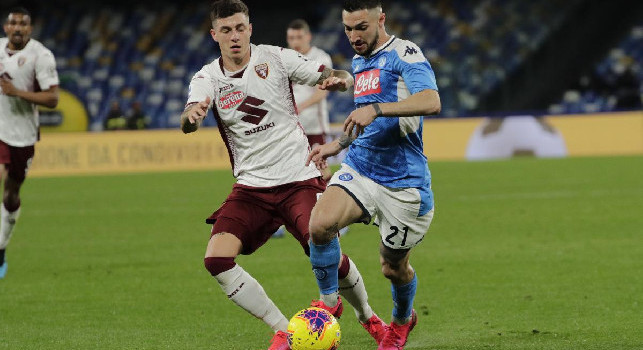 Tuttosport - Baselli rinforzo per il Napoli? Sul centrocampista del Torino è sfida con la Lazio, insidia Ancelotti
