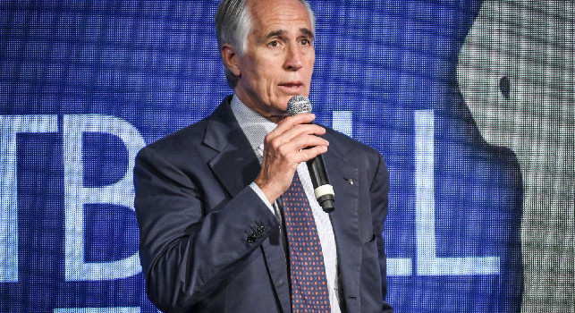 De Laurentiis lancia Malag&ograve; in FIGC: Abituato a fare sempre il meglio, in un biennio saremmo di nuovo forti!