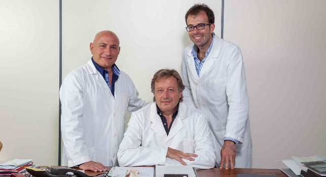 La precisazione del dottor D'Andrea: Le mie dichiarazioni non sono riferite a calciatori o atleti professionisti, ma solo ai pazienti che sono in cura da me