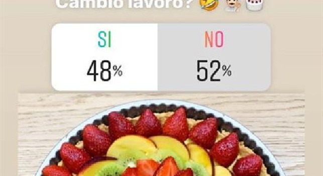 Meret mostra la sua crostata di frutta e scherza: Cambio lavoro? [FOTO]