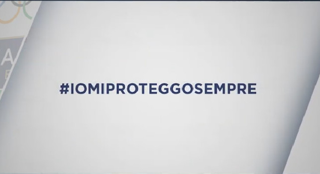 Io mi proteggo sempre, iniziativa del CONI per la sensibilizzazione sull'uso delle mascherine [VIDEO]