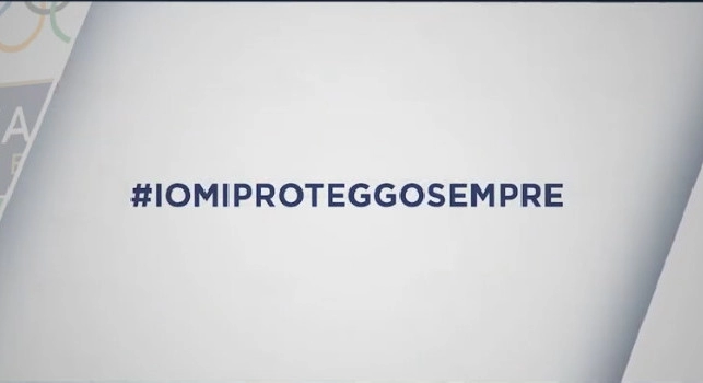 Io mi proteggo sempre, iniziativa del CONI per la sensibilizzazione sull'uso delle mascherine [VIDEO]