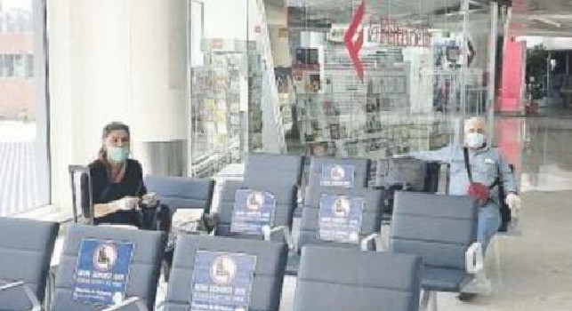 Il Mattino - L'aeroporto di Capodichino ai tempi del Coronavirus: due soli passeggeri e la desolazione, il racconto