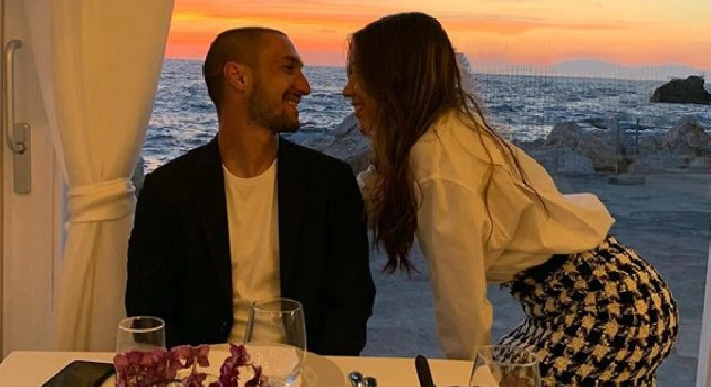 Matteo Politano e Ginevra Sozzi