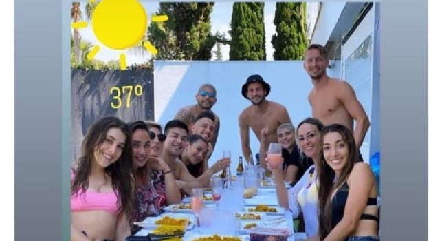 Siviglia, quattro giocatori violano le regole di quarantena: party in giardino per Banega e compagni [FOTO]