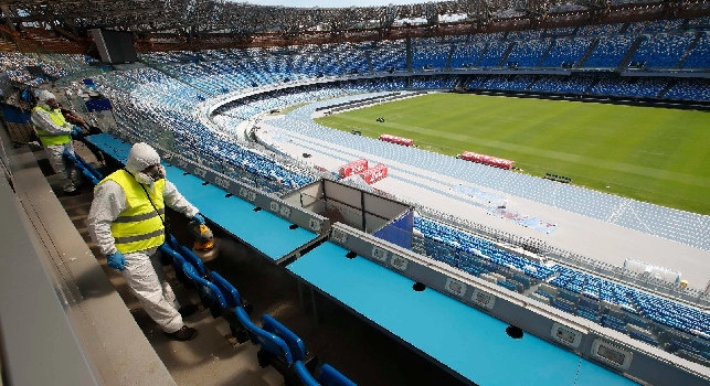 CdM - Nuove regole Covid, si lavora per la riapertura degli stadi da calcio ai tifosi