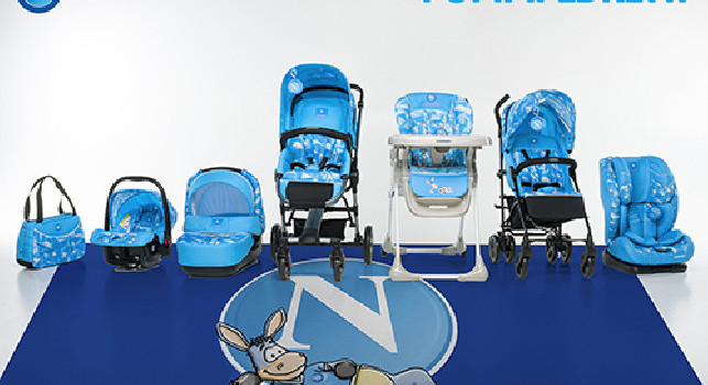 Foppapedretti-SSC Napoli, accordo di sponsorizzazione: in arrivo la collezione infanzia dedicata ai bebè azzurri