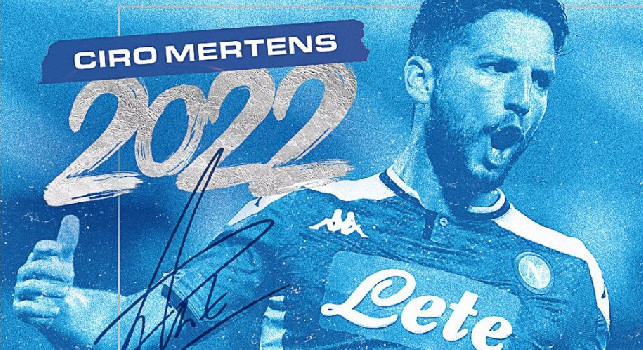 Comunicato SSC Napoli: Ciro Mertens uno di noi fino al 2022! Due anni di contratto con opzione per il terzo