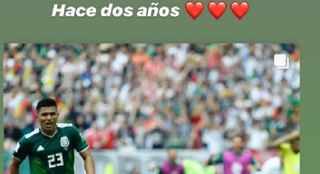 Lozano celebra la vittoria del Messico sulla Germania di 2 anni fa attraverso un'immagine [FOTO]